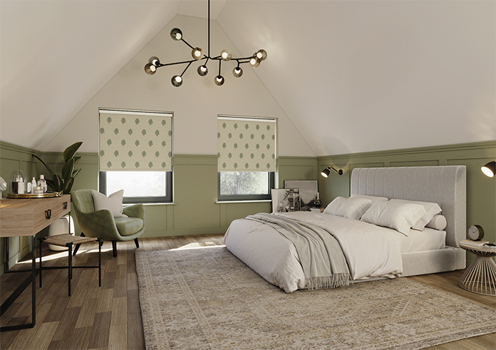 Emily Bond Globe, Fern - Roller Blind - Image 7